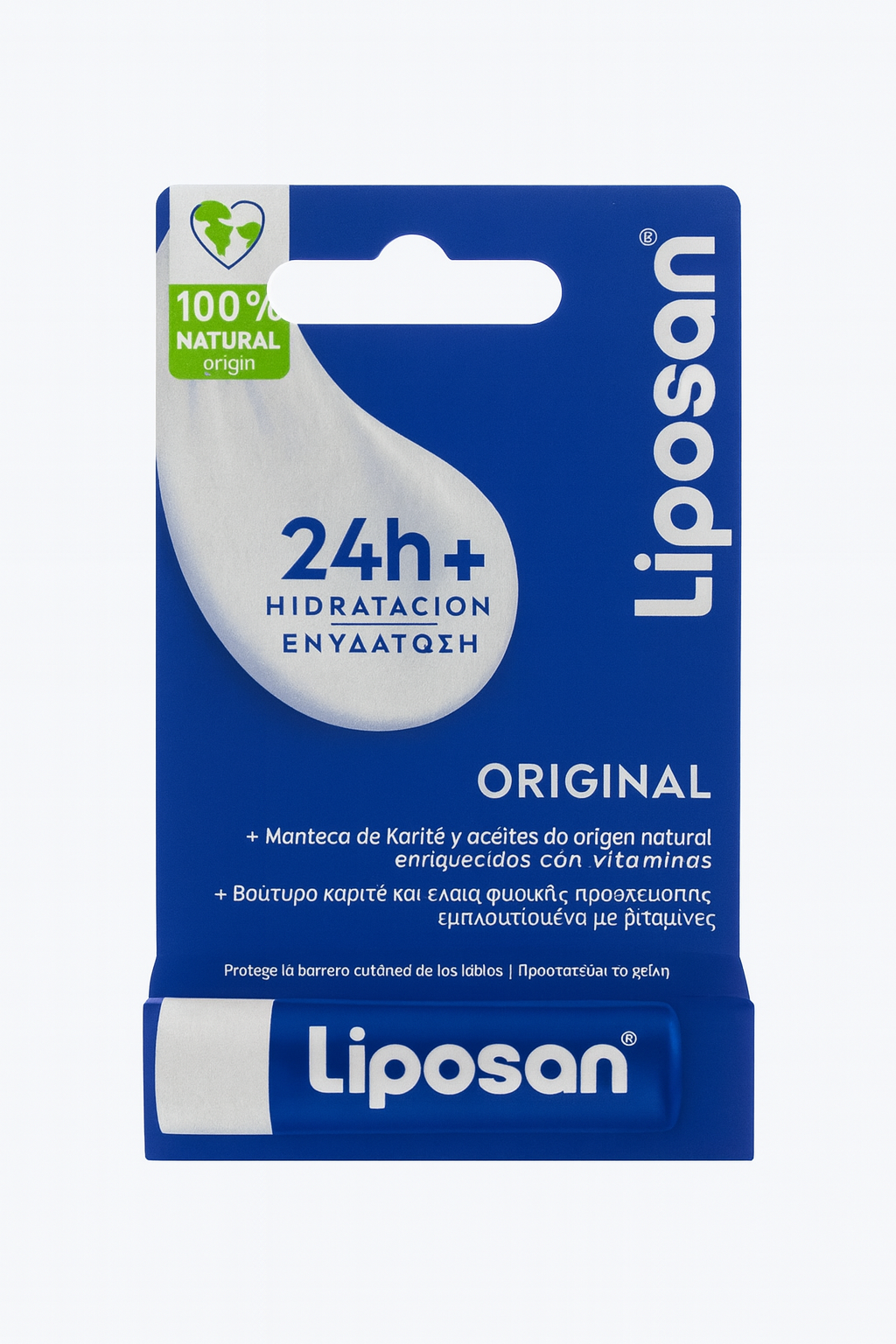 Liposan Original – Bálsamo Labial 100% Natural | Hidratación 24h