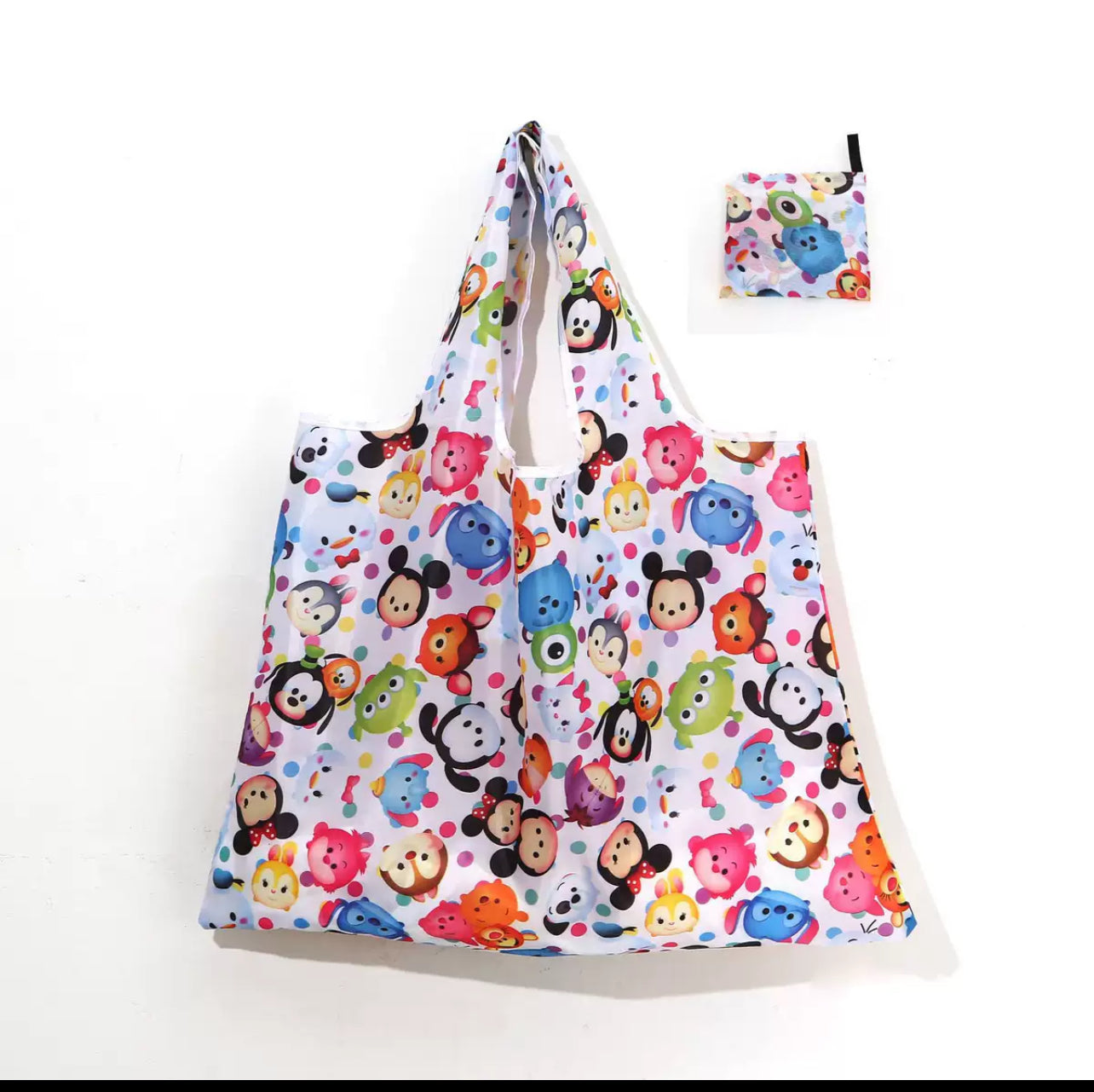 Bolsa reutilizable grande y plegable (resistente y lavable)