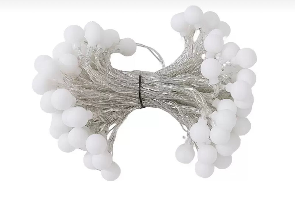 Guirnalda de Luces LED de Colores – 10 m, 80 bombillas, USB/Batería